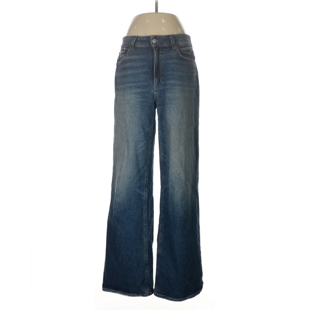 PAIGE DENIM Sasha Wide Leg Jeans in Lovejoy Distressed Size 29 - Picture 3 of 8